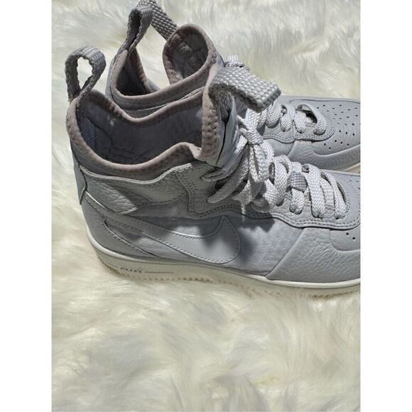 Nike Air Force 1 Ultraforce Mid Vast Grey W for sale | eBay Nike Air Force ultraforce mid vast gray 8